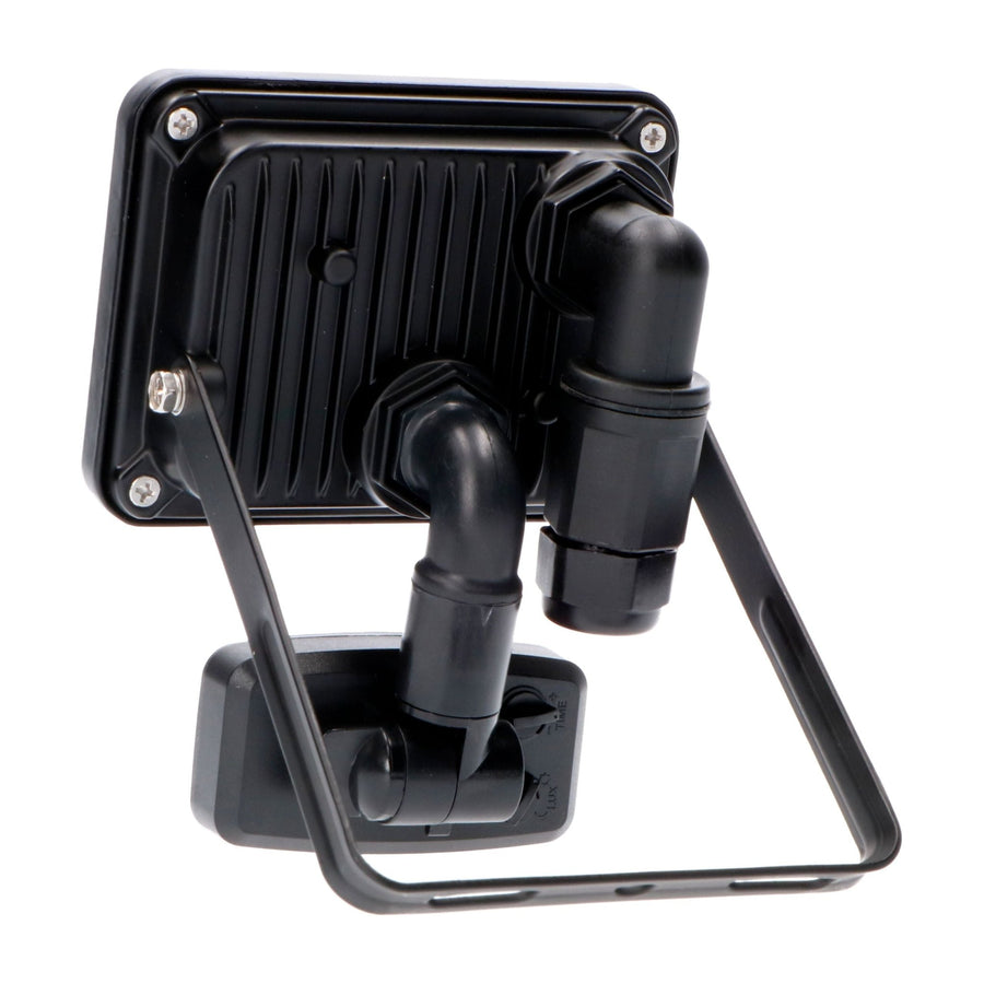 LED's Light Floodlight 1100 - Met licht- en bewegingssensor - Binnen & Buiten - 10W - Zwart Schijnwerpers led.gl