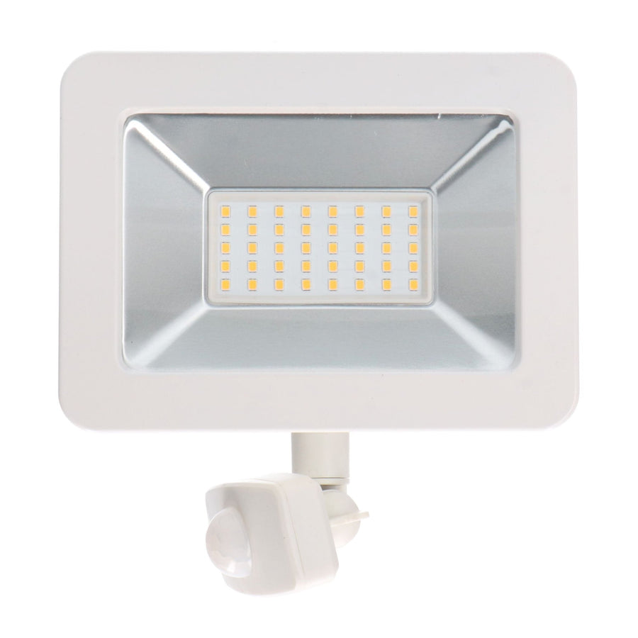 LED's Light Floodlight 3300 - Met licht- en bewegingssensor - Binnen & Buiten - 30W - Wit Schijnwerpers led.gl