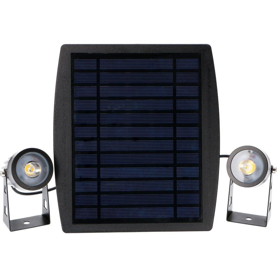 LED's Light Solar LED Tuinlamp met zonnepaneel en grondspies - Automatisch aan en uit - Met sensor - IP65 waterdicht Spotjes led.gl