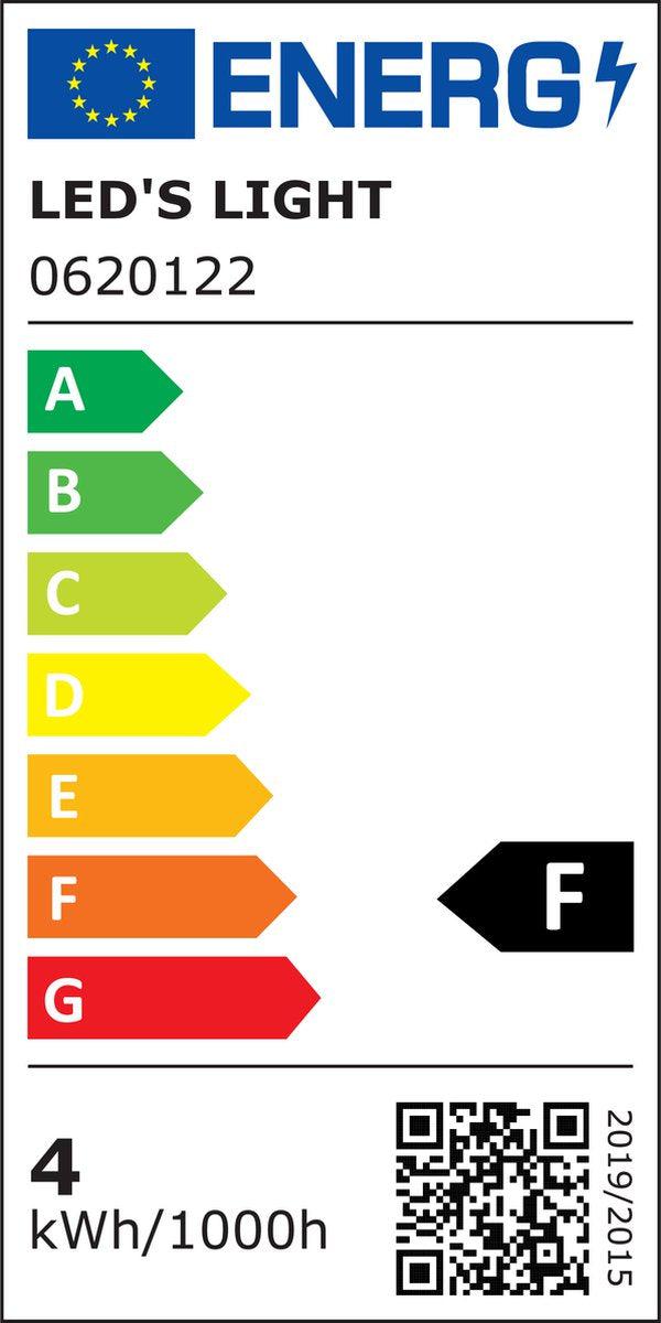 LED Spotje GU10 - 4W vervangt 50W - 345 lm - 4000K Spotjes led.gl