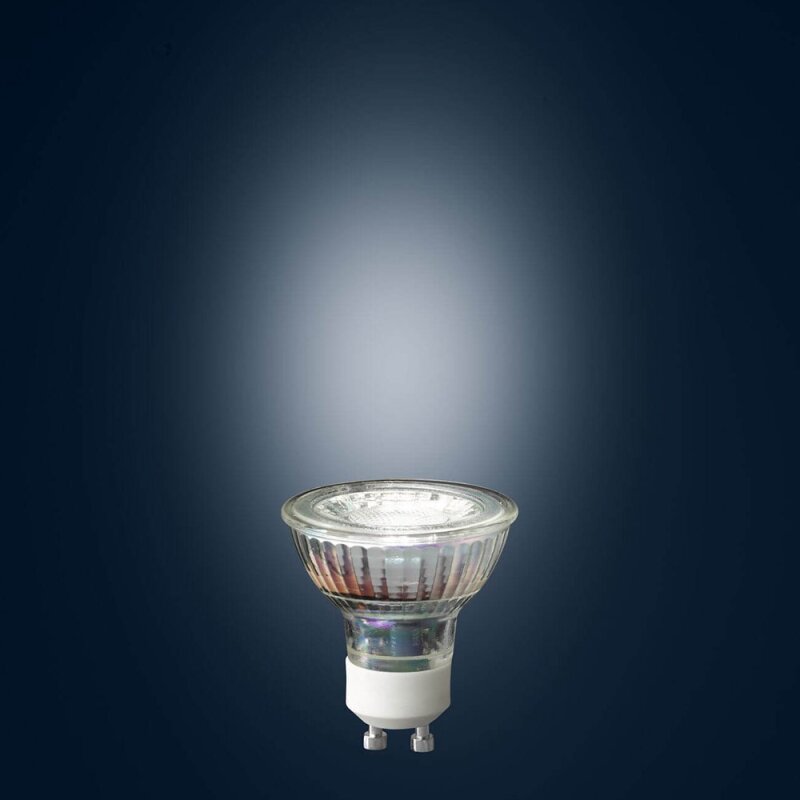 LED Spot GU10 - Warm wit licht - Reflector Ø 5 cm - 3.5W vervangt 25W Spotjes led.gl
