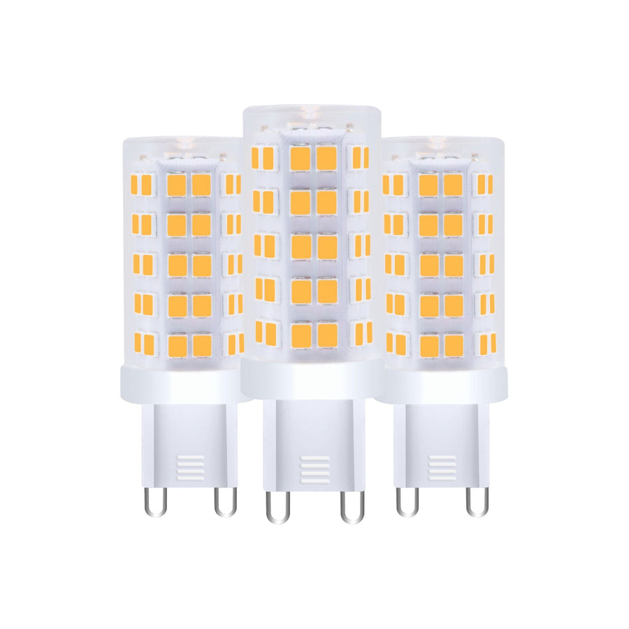 LED Steeklamp G9 - Helder - 220-240V - Warm wit - 4.7W (45W) - 3 lampjes Steeklampjes led.gl