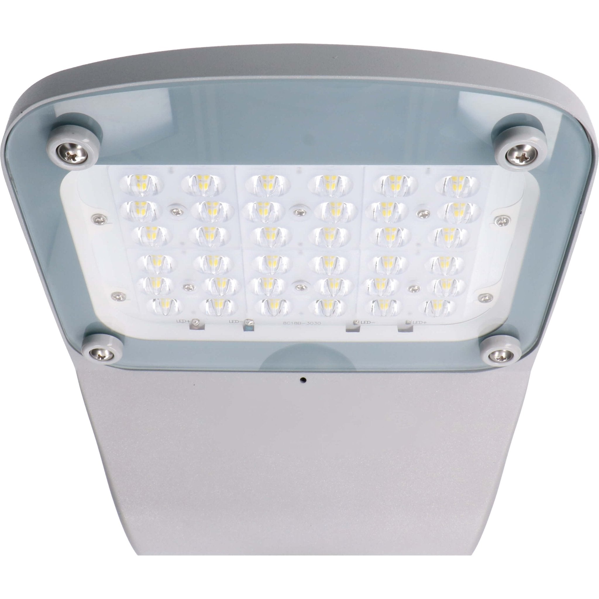 LED Straatverlichting Lantaarnpaal 60W - Waterdicht & Impactbestendig - IP66 - Grijs Lantaarns led.gl