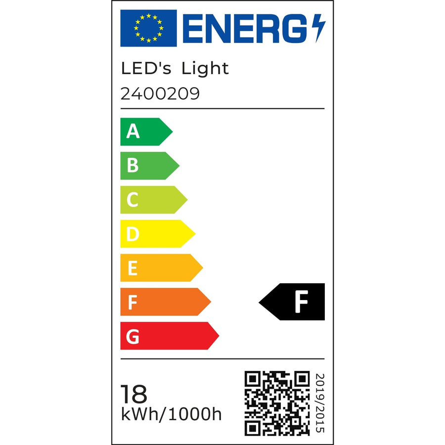 2 PACK - LED's Light LED licht balk 120 cm voor binnen - Armatuur inclusief LED TL buis - 1900 lm TL verlichting led.gl