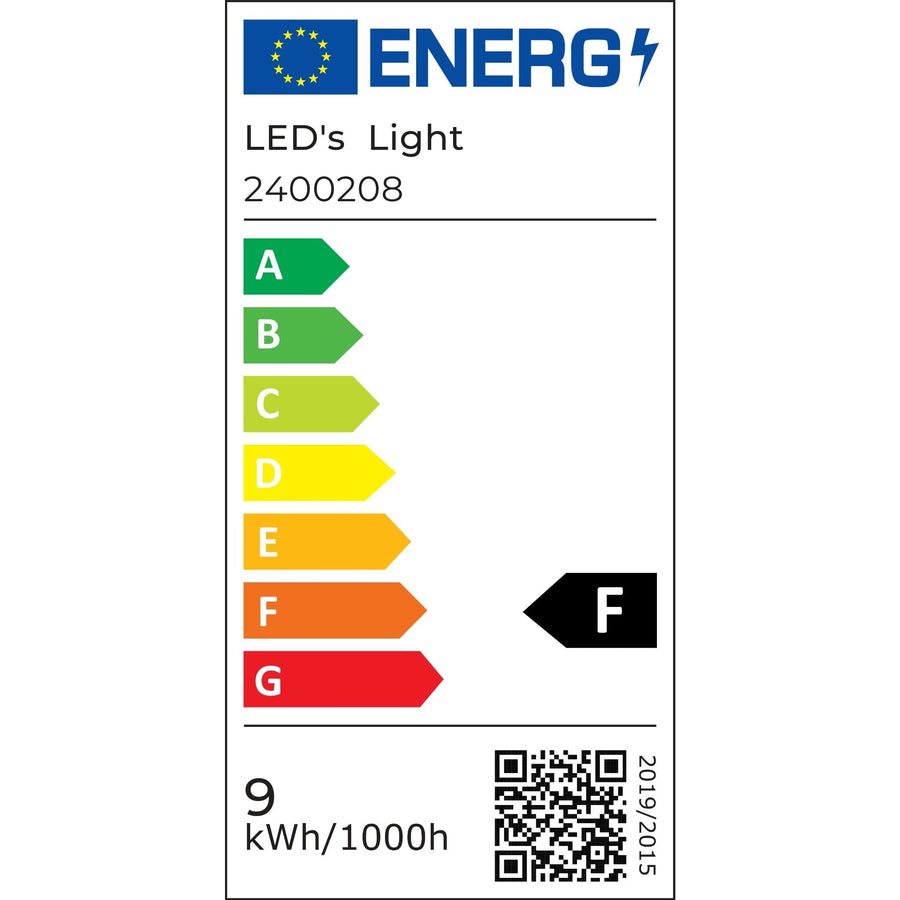2 PACK - LED's Light LED licht balk 60 cm voor binnen - Armatuur inclusief LED TL buis - 1000 lm TL verlichting led.gl