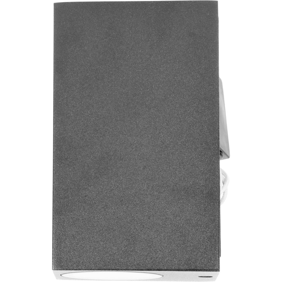 4 pack - LED's Light LED Buitenlamp met GU10 fitting - Rechthoek - IP44 - Antraciet - Model Milaan Wandlampen led.gl