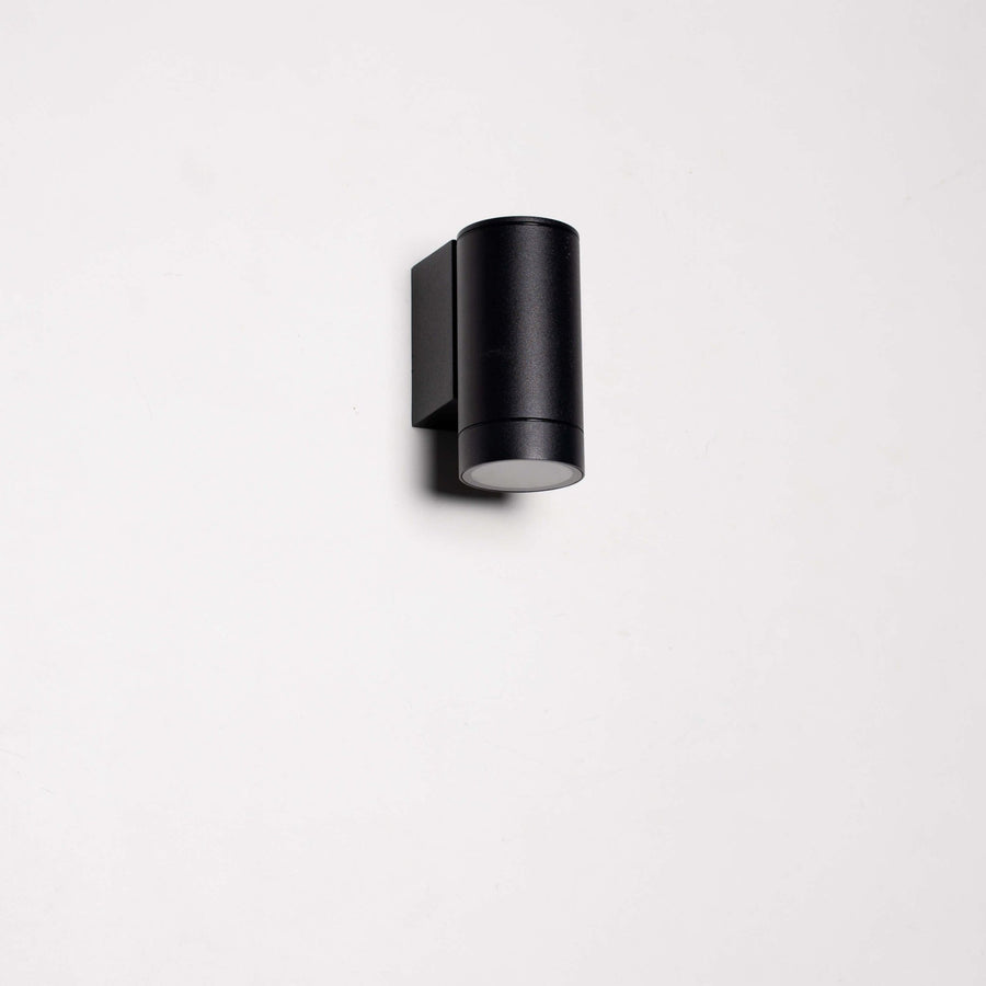 3 pack - LED's Light Muurlamp voor buiten - GU10 fitting - IP44 waterbestendig - Antraciet - Model Carpi Wandlampen led.gl