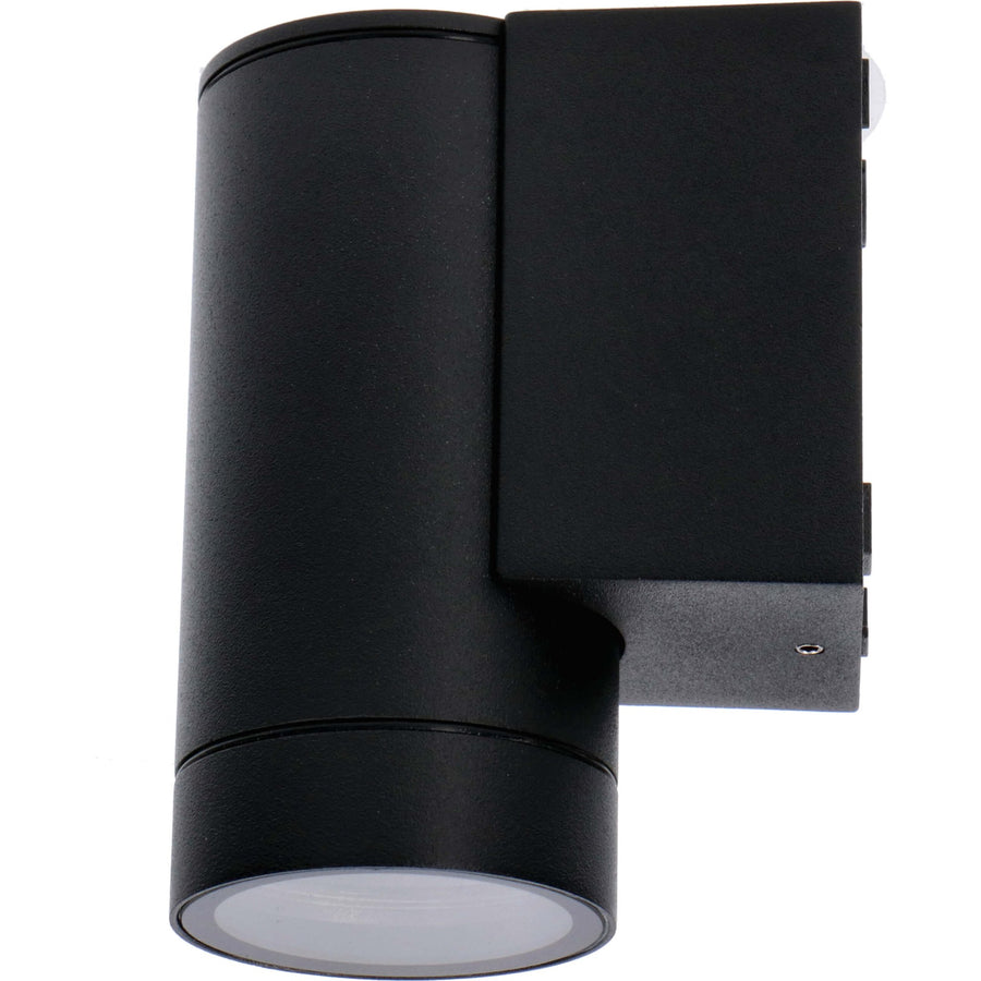 3 pack - LED's Light Muurlamp voor buiten - GU10 fitting - IP44 waterbestendig - Antraciet - Model Carpi Wandlampen led.gl