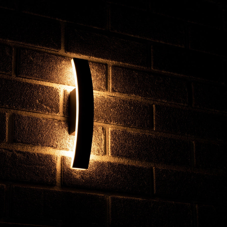 3 pack LED's Light Wandlamp Buiten - Model Todi - Draaibaar - Rondom warm wit licht - IP54 - Antraciet Wandlampen led.gl