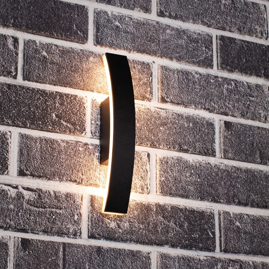 3 pack LED's Light Wandlamp Buiten - Model Todi - Draaibaar - Rondom warm wit licht - IP54 - Antraciet Wandlampen led.gl