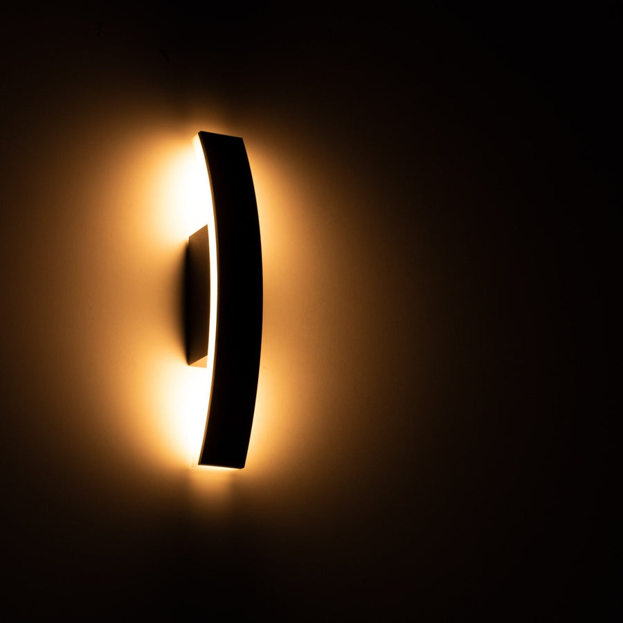3 pack LED's Light Wandlamp Buiten - Model Todi - Draaibaar - Rondom warm wit licht - IP54 - Antraciet Wandlampen led.gl