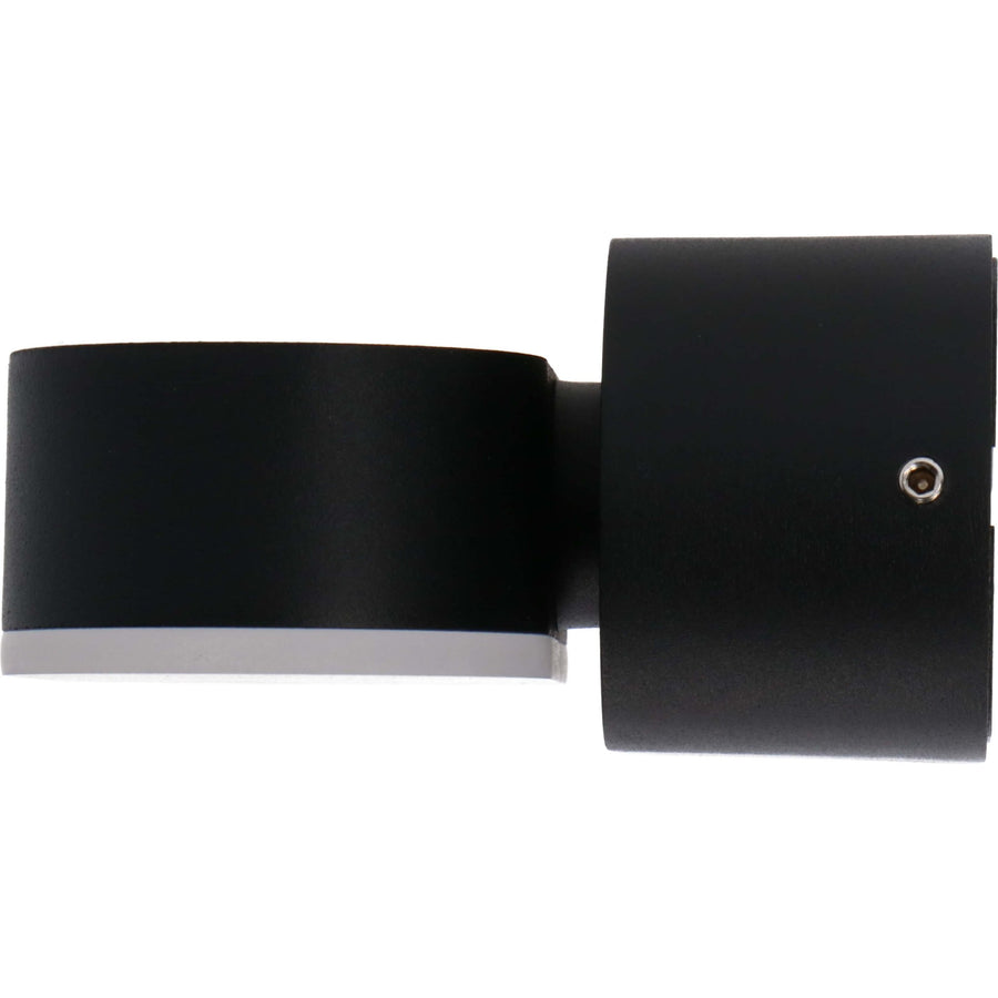 2 pack LED's Light LED Buitenlamp - Model Rieti - Warm wit - IP44 waterbestendig - Zwart Wandlampen led.gl