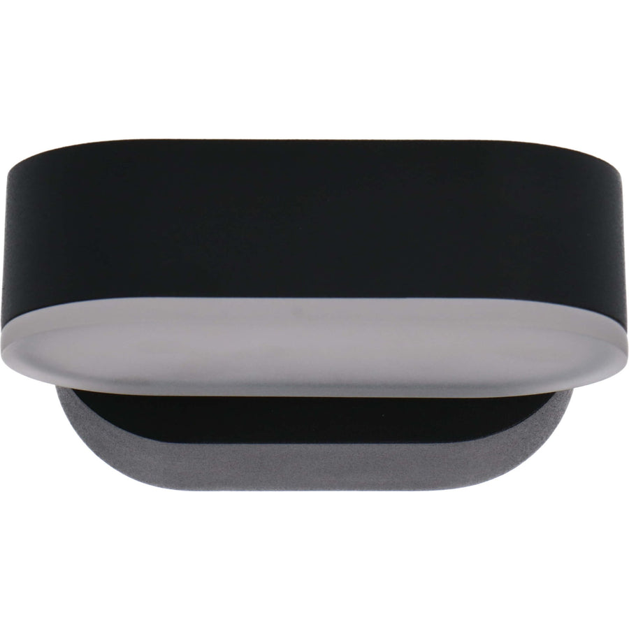 2 pack LED's Light LED Buitenlamp - Model Rieti - Warm wit - IP44 waterbestendig - Zwart Wandlampen led.gl