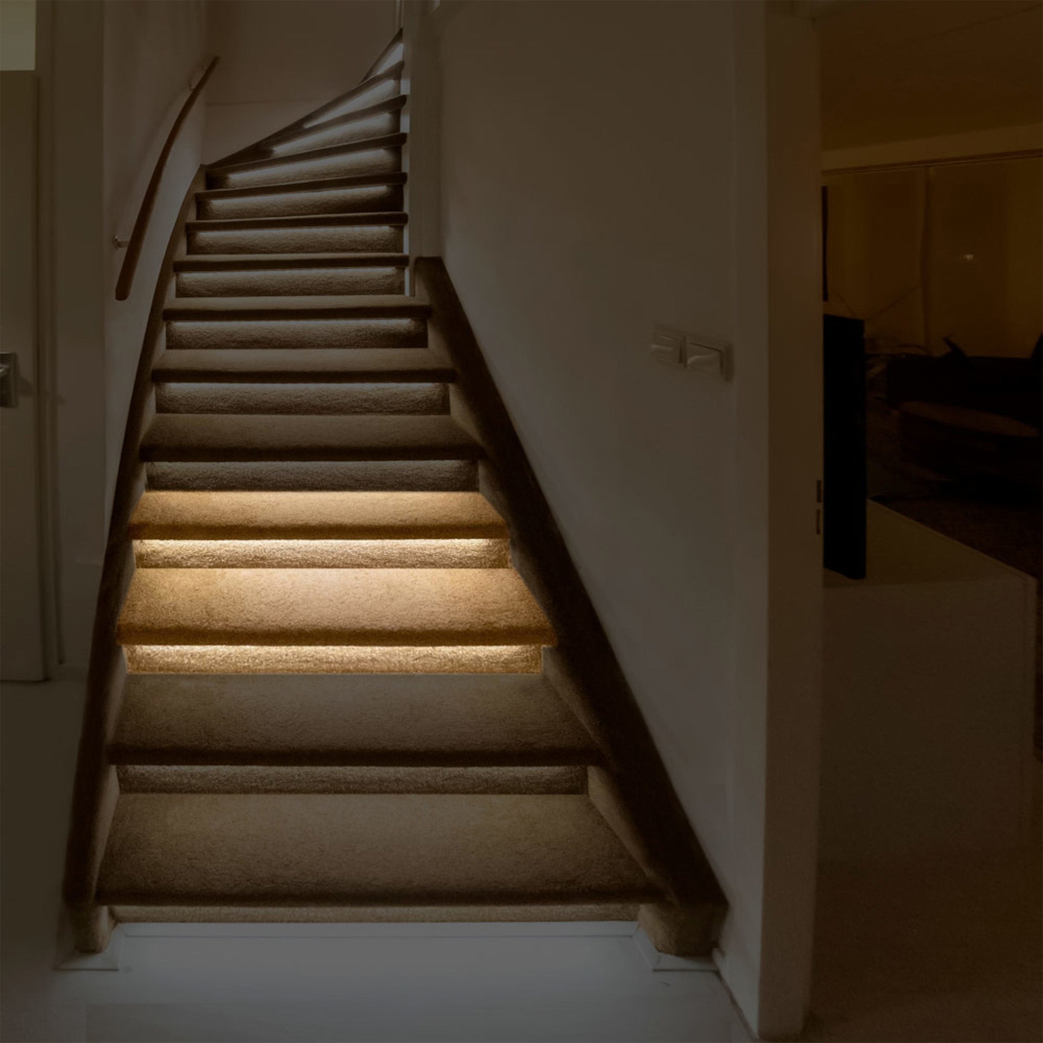 LED's Light 2 stuks losse LED Strips voor Trapverlichting set - Koud wit Trapverlichting led.gl