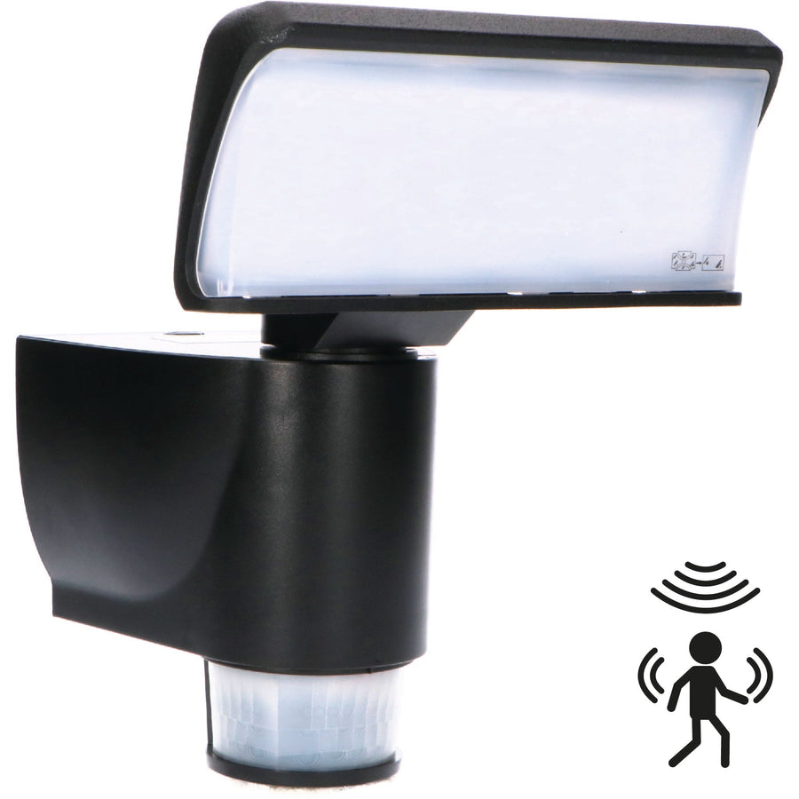 LED's Light LED Schijnwerper met Sensor - Automatische bewegingsvolging - Zwart Lichtbronnen led.gl