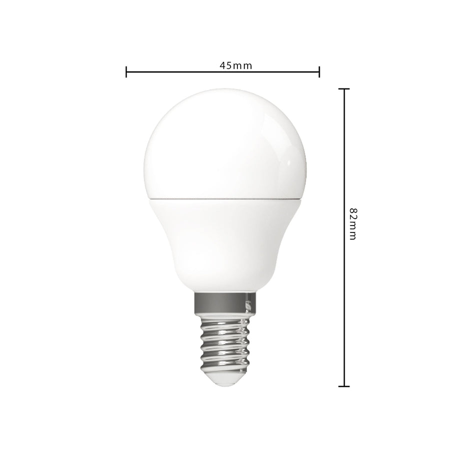 LED E14 Lamp rond - 250 lm - Warm wit licht - 1 lamp Lichtbronnen led.gl