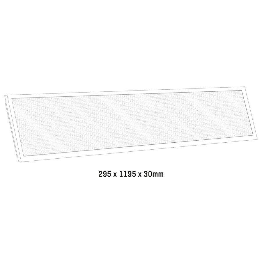LongLife LED Paneel 30 x 120 cm - Lichtkleur dimbaar van warm naar koud wit - 130 lm/w Panelen led.gl