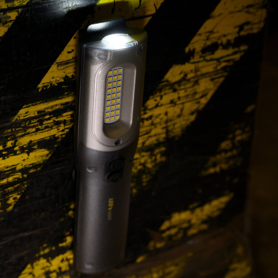 LED's Work Master LED Looplamp op Accu 1000 - Oplaadbaar & dimbaar - 2 lichtpunten Looplampen led.gl