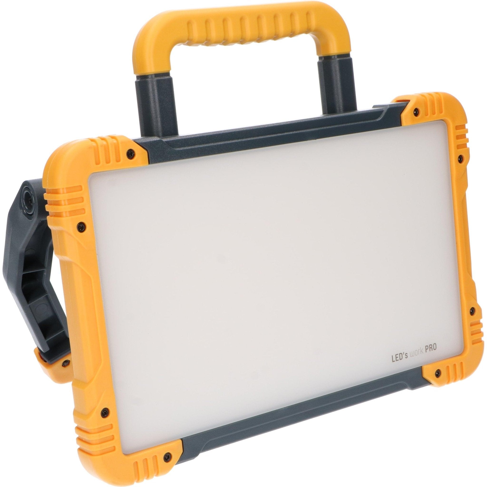 LED's Work Oplaadbare LED Bouwlamp 1500 - Draadloze werking op accu – IP54 – Rough Service Tested Bouwlampen led.gl