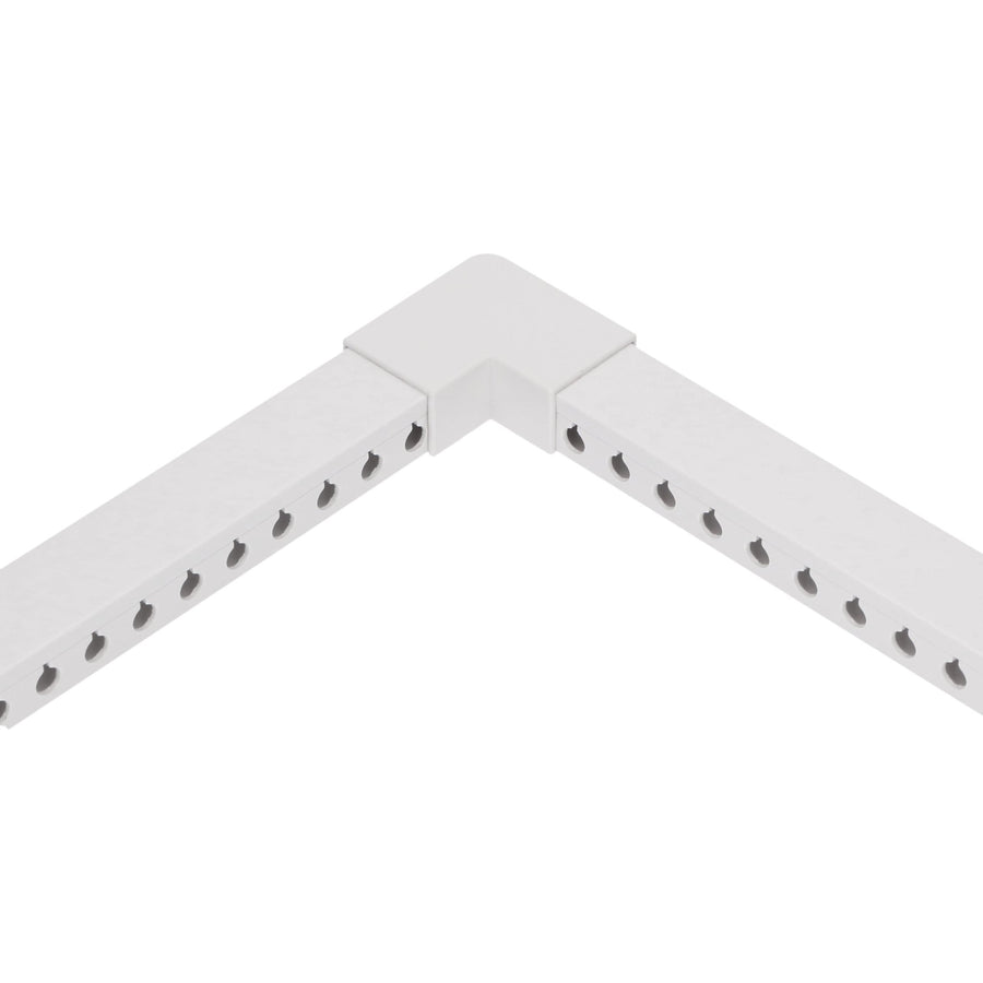 OrgaNice Kabelgoten Set - Zelfklevende organiser voor Bureau & TV - Wit Snoeren led.gl