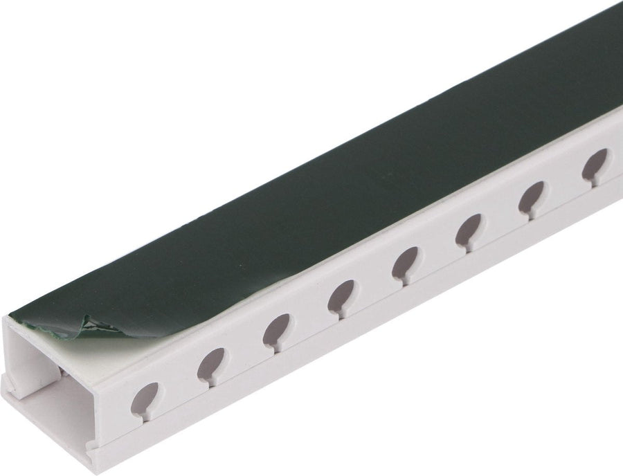 OrgaNice Kabelgoten Set - Zelfklevende organiser voor Bureau & TV - Wit Snoeren led.gl