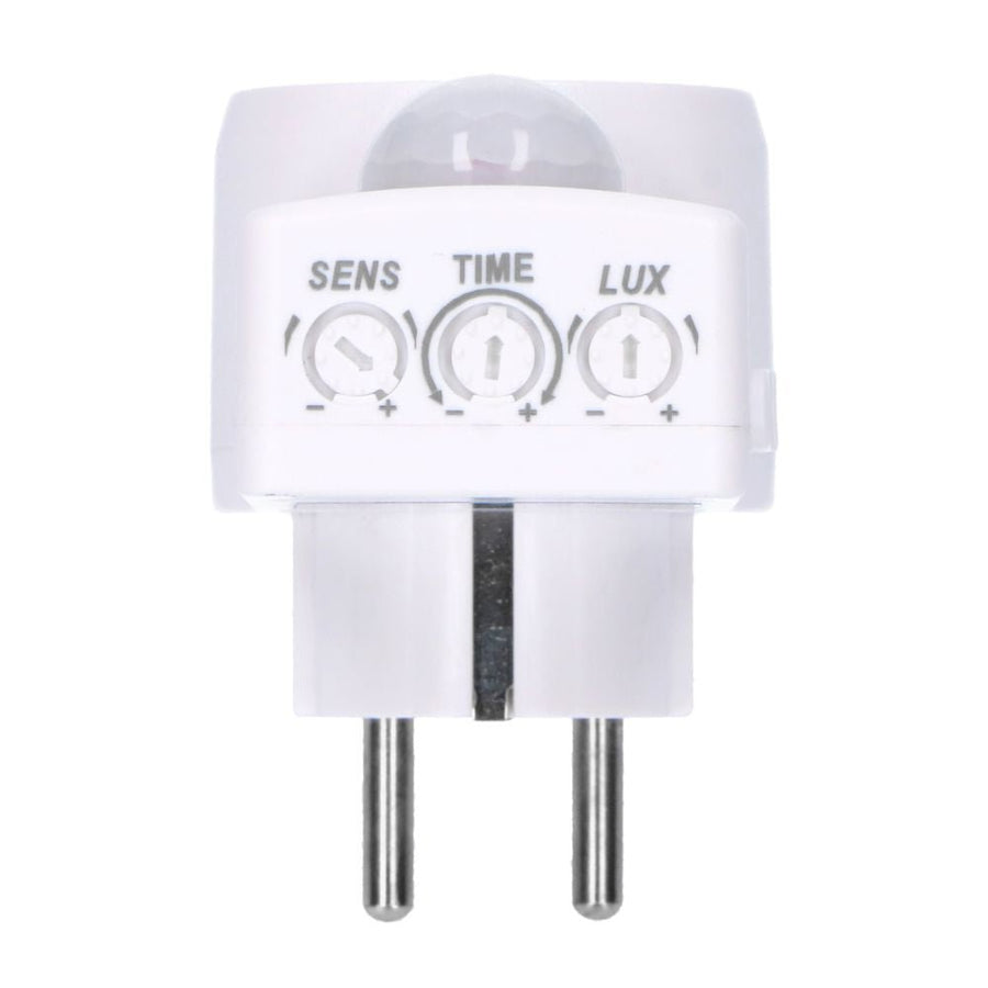 LED's Light plug-in Bewegingssensor met Stopcontact - 10 meter bereik - Incl. daglichtsensor Sensoren led.gl