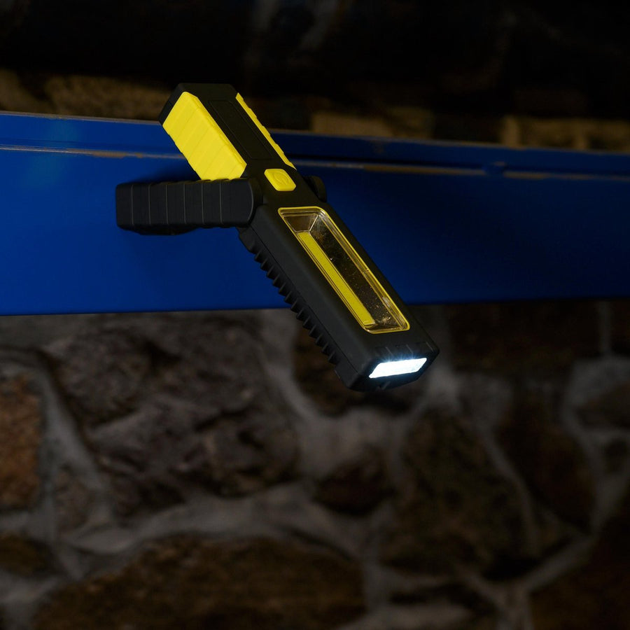 LED's Work Draagbare LED Looplamp 180 - Met magneet en haak - Werkt op batterijen Looplampen led.gl