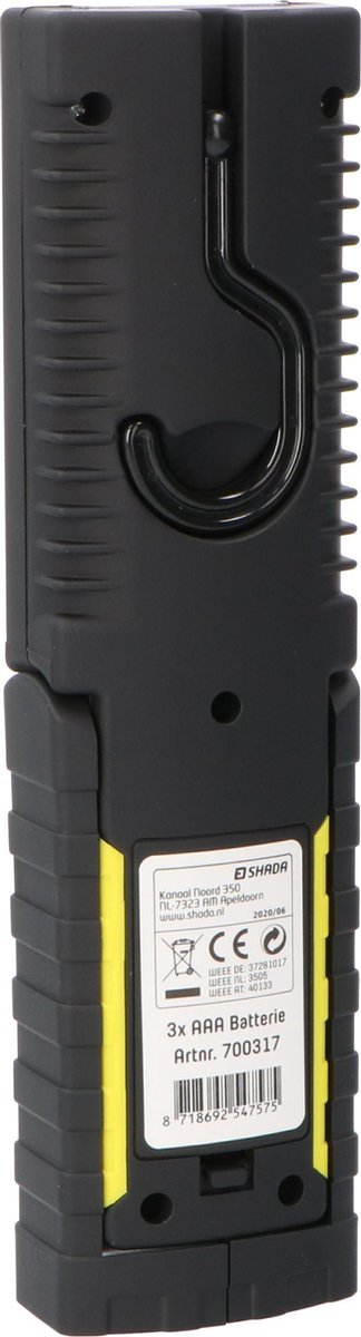LED's Work Draagbare LED Looplamp 180 - Met magneet en haak - Werkt op batterijen Looplampen led.gl