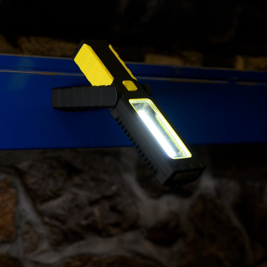 LED's Work Draagbare LED Looplamp 180 - Met magneet en haak - Werkt op batterijen Looplampen led.gl