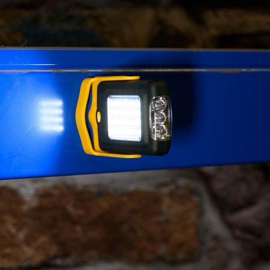 LED's Work Mini LED Looplamp 120 - Met magneet en haak - Draadloos op batterijen - Compact en lichtgewicht Looplampen led.gl