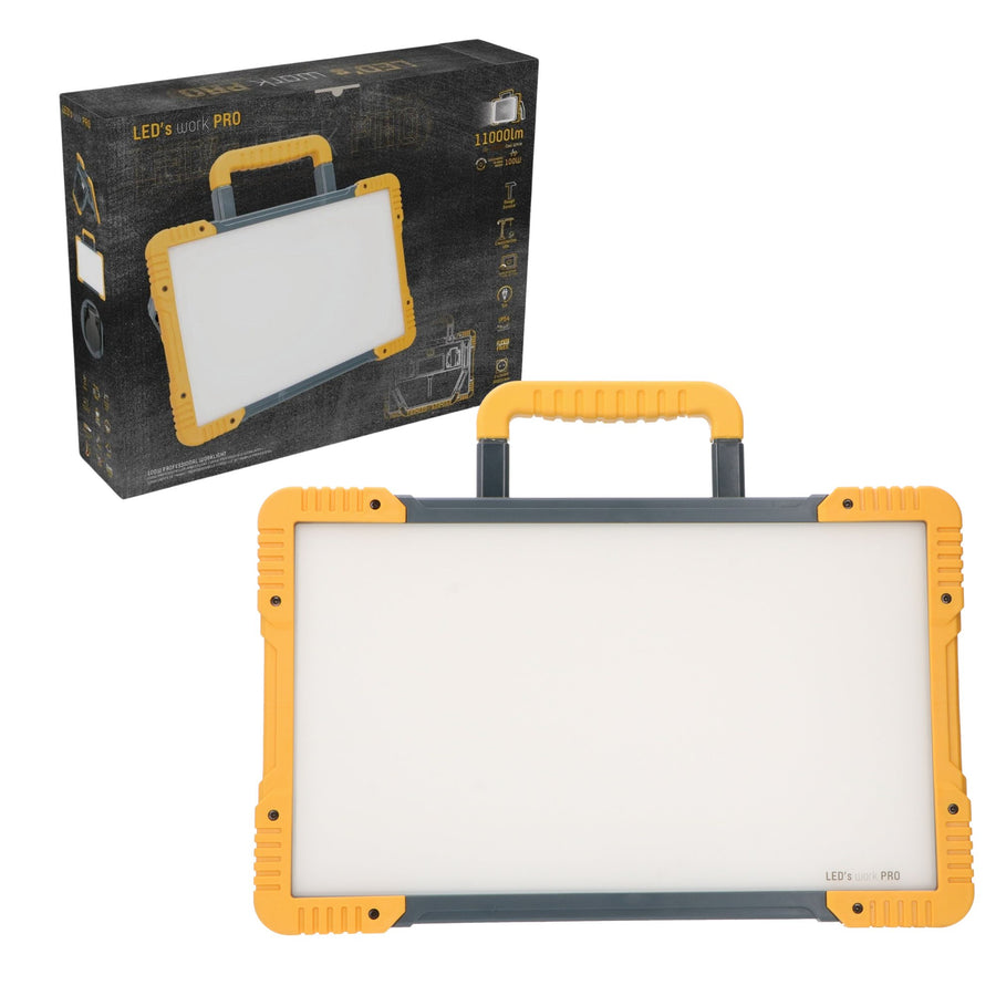 LED's Work Premium LED Werklamp 11000 - 5 meter kabel - Rough Service Tested - IP54 waterdicht - 100W Bouwlampen led.gl