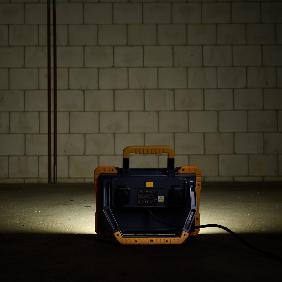 LED's Light Draadloze LED Zwaailamp op Batterijen - 9 standen - Magnetisch & Waterdicht - Blauw Bouwlampen led.gl