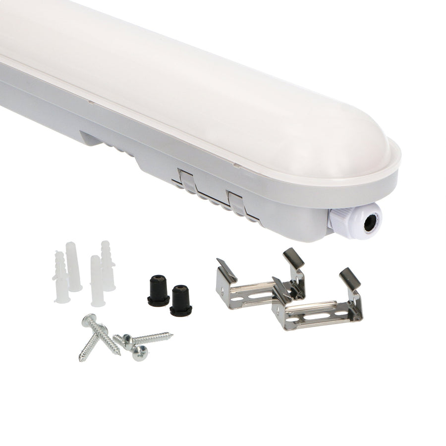 4 PACK - LED's Light Pro TL armatuur 120 cm – Geschikt voor binnen en buiten – 4800 lumen – IP65 waterdicht TL verlichting led.gl