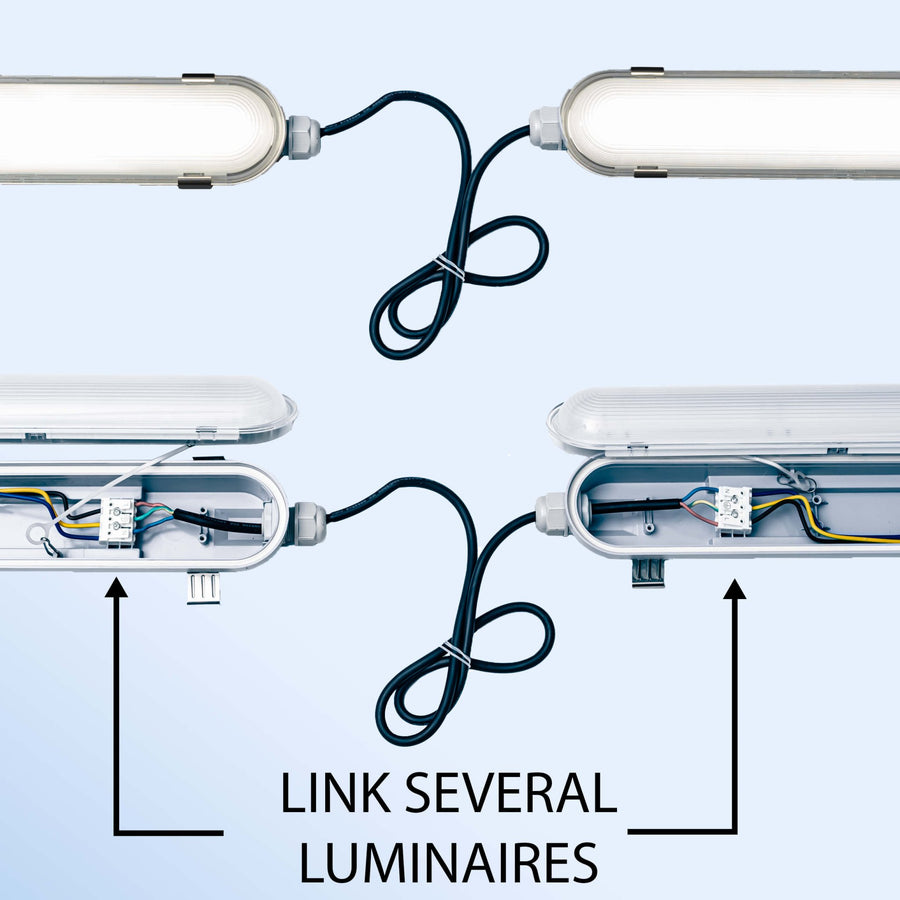 PremiumPro LED TL armatuur 60 cm – 2880 lumen – IP65 waterdicht – 40.000 branduren TL verlichting led.gl