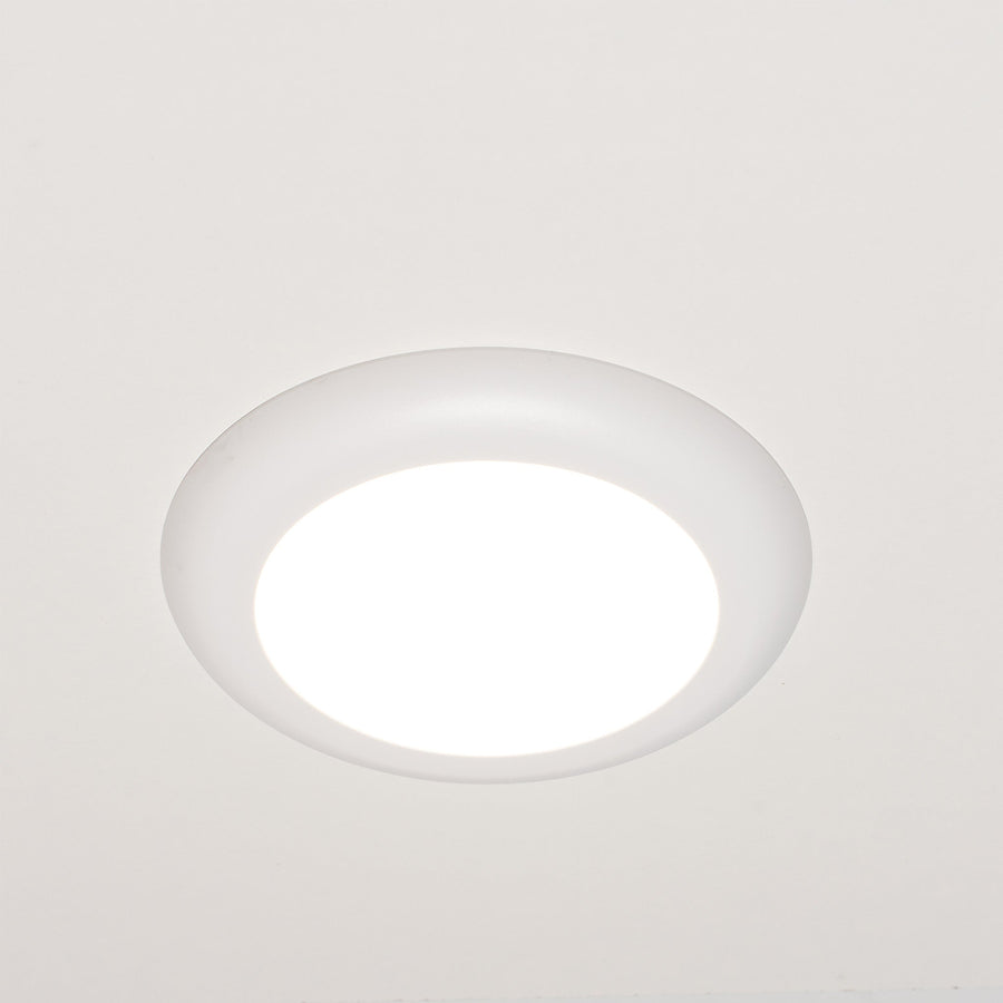 PRO LED Inbouw plafondlamp ø 16 cm - Ultra dun - Dimbaar koud wit licht - 12W Plafondlampen led.gl