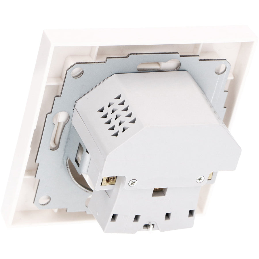ProCharge Wandcontactdoos met 2 USB snelladers - Universeel - Wit - RAL9010 Stekkers led.gl