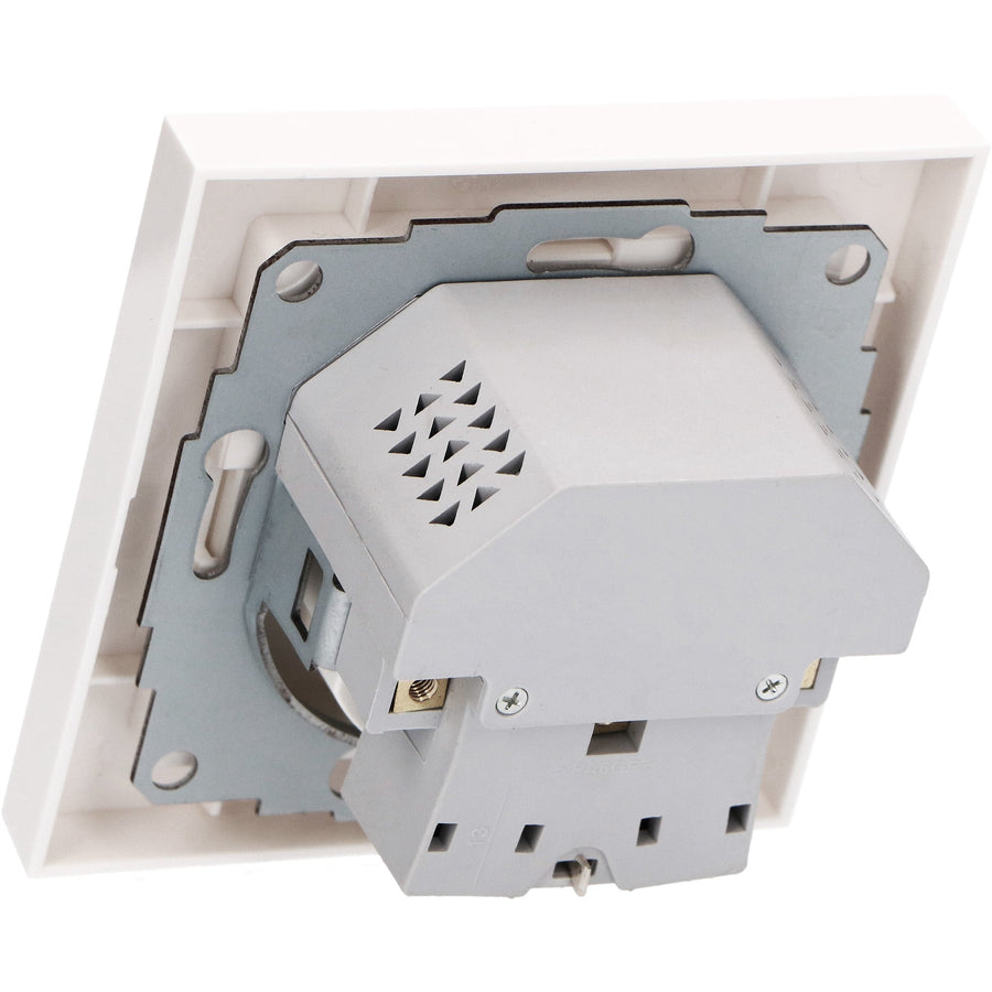 ProCharge Wandcontactdoos met USB-C en USB snelladers - Universeel - Wit - RAL9010 Stekkers led.gl