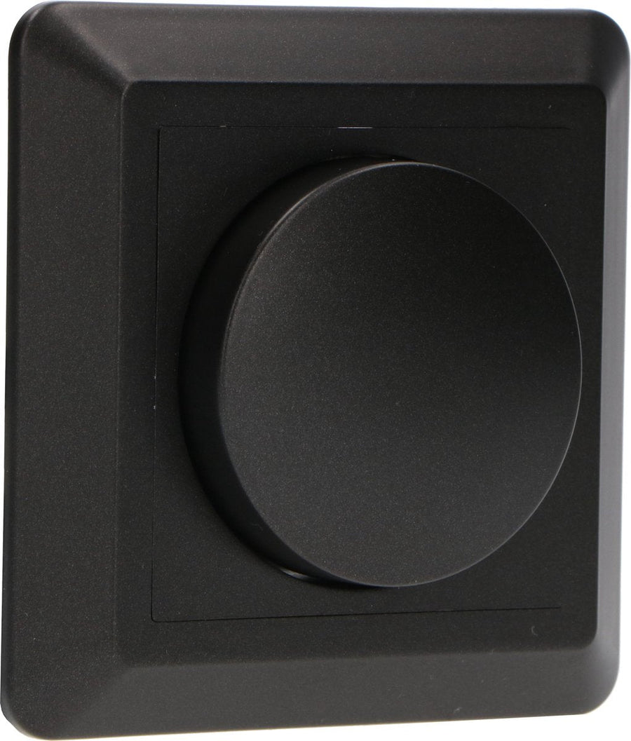 Professional Complete Dimmer voor alle dimbare (LED) lampen - Fase afsnijding aansnijding - Zwart Dimmers led.gl