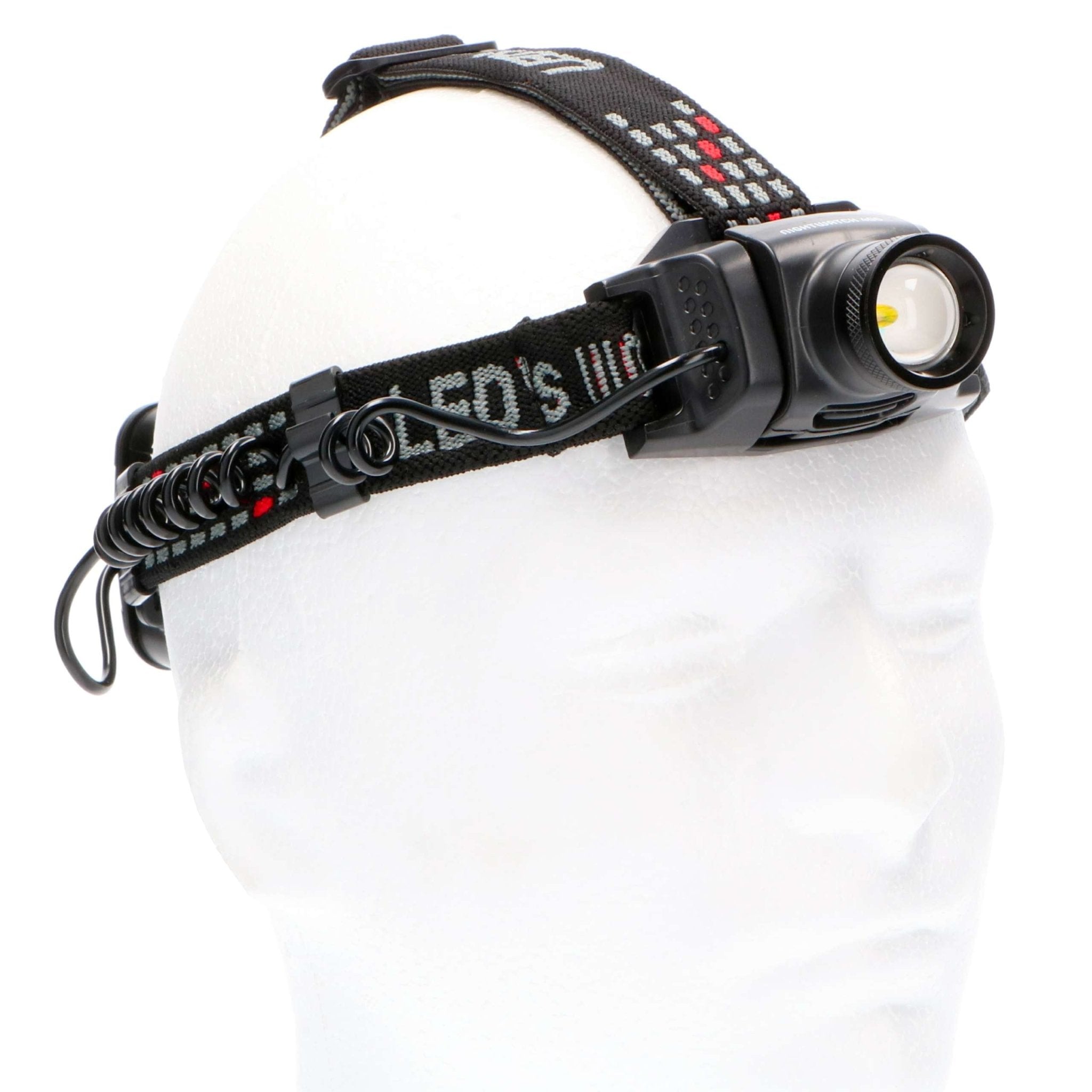 LED's Work Hoofdlamp op batterijen - Met zoomfunctie - Dimbaar - IP44 waterdicht - 400 Lumen Hoofdlampen led.gl