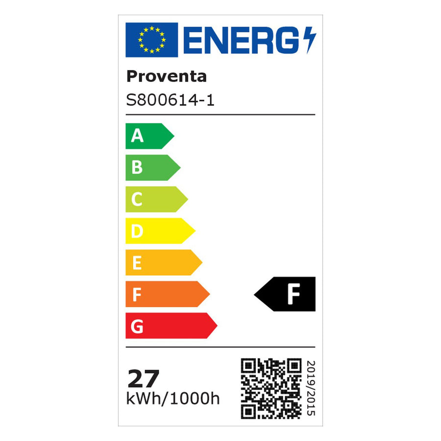 Proventa 3D Air Plafondventilator met verlichting 50 cm - Verspreidt lucht over hele kamer - Met afstandsbediening Plafondventilatoren led.gl