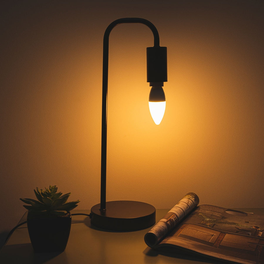 Proventa Dimbare LED Lamp E14 - Lichtkleur dimbaar naar extra warm wit licht - 1 x Kaars lamp Lichtbronnen led.gl