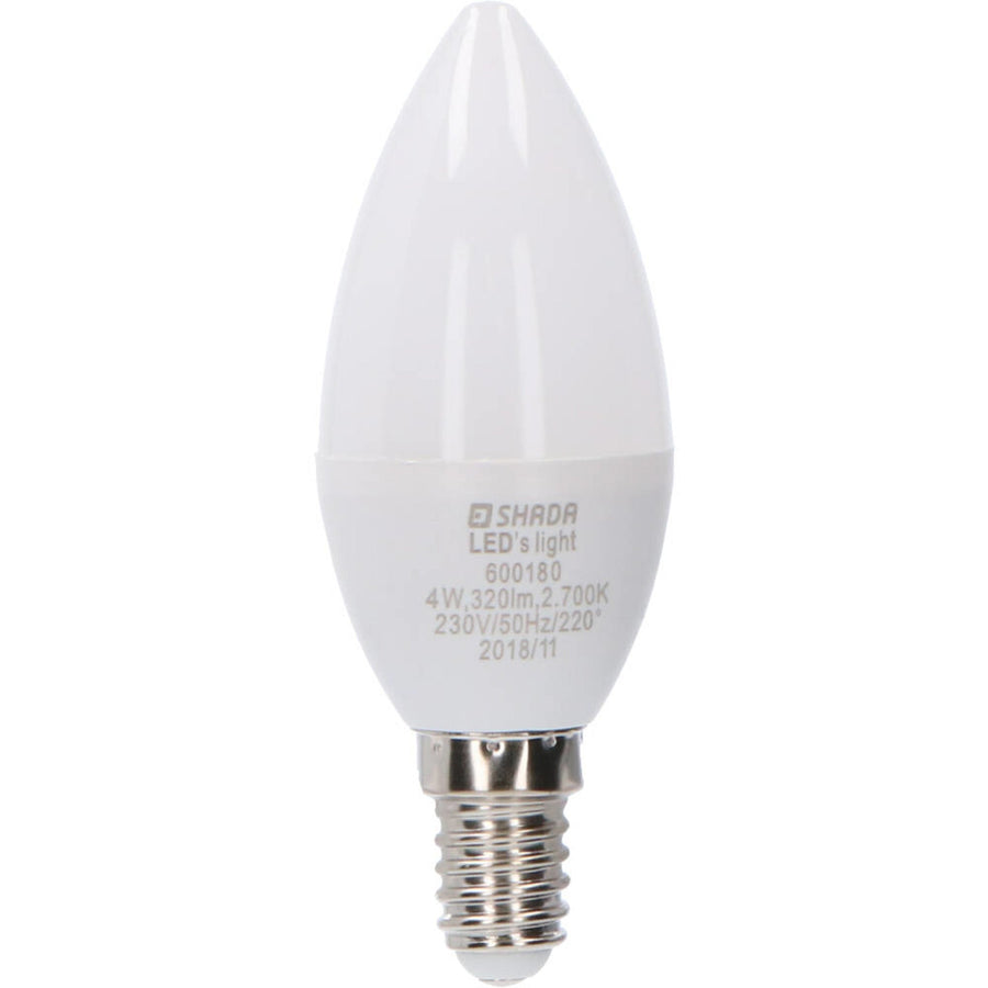 Proventa Longlife LED Candle ledlamp met kleine E14 fitting - Model frosted - _ 35 mm Lichtbronnen led.gl