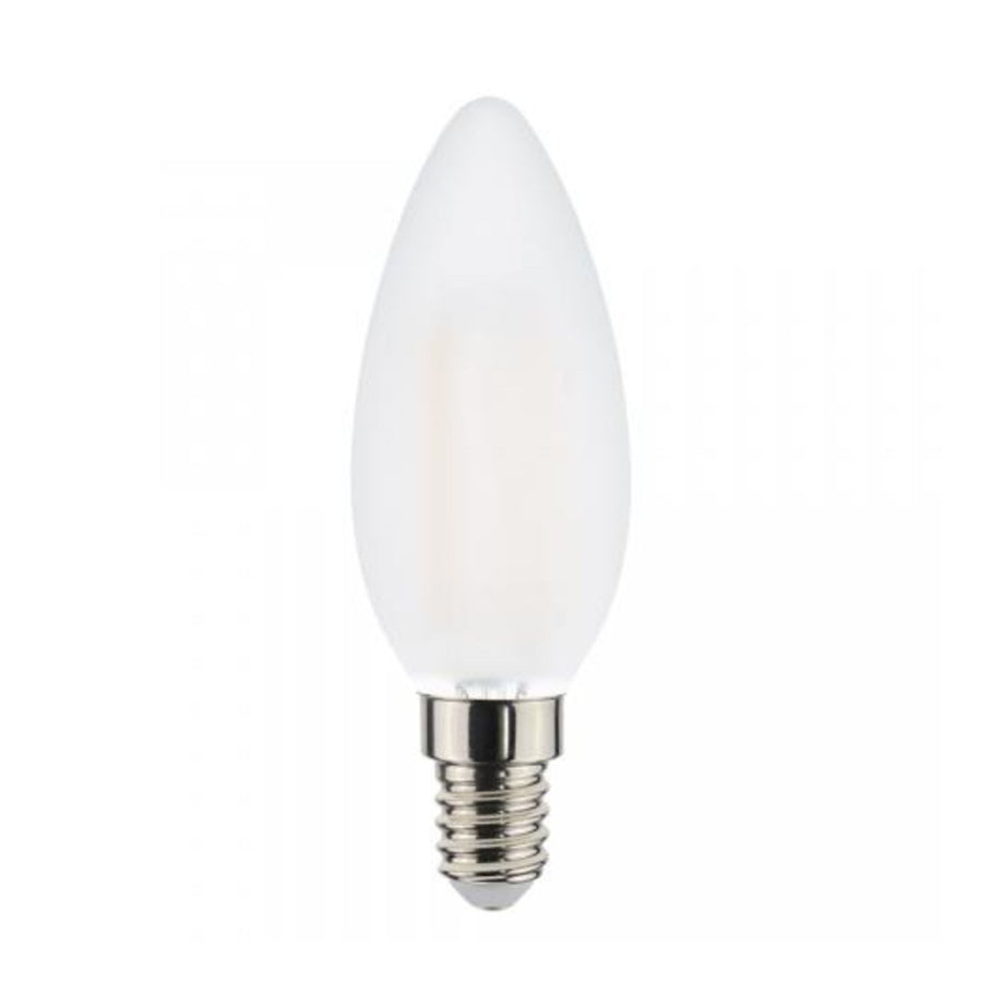 Proventa Longlife LED Candle ledlamp met kleine E14 fitting - Model frosted - _ 35 mm Lichtbronnen led.gl