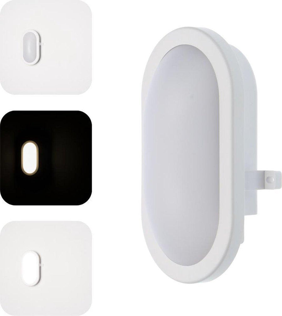 Proventa Outdoor LED Bull eye buitenlamp - Wandlamp model Ovaal voor buitengebruik Wandlampen led.gl