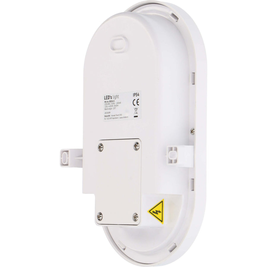 Proventa Outdoor LED Bull eye buitenlamp - Wandlamp model Ovaal voor buitengebruik Wandlampen led.gl