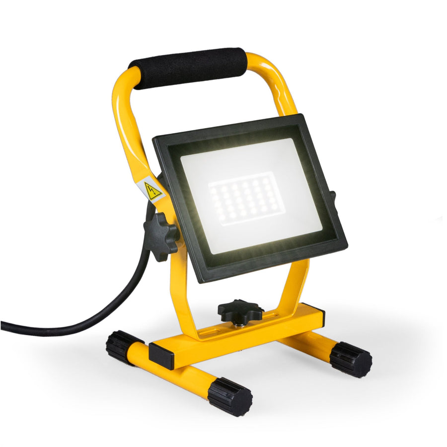 LED's Work 30W LED Werklamp Bouwlamp - Inklapbaar & Draaibaar - Stof- en waterbestendig - 2550 lm Lichtbronnen led.gl