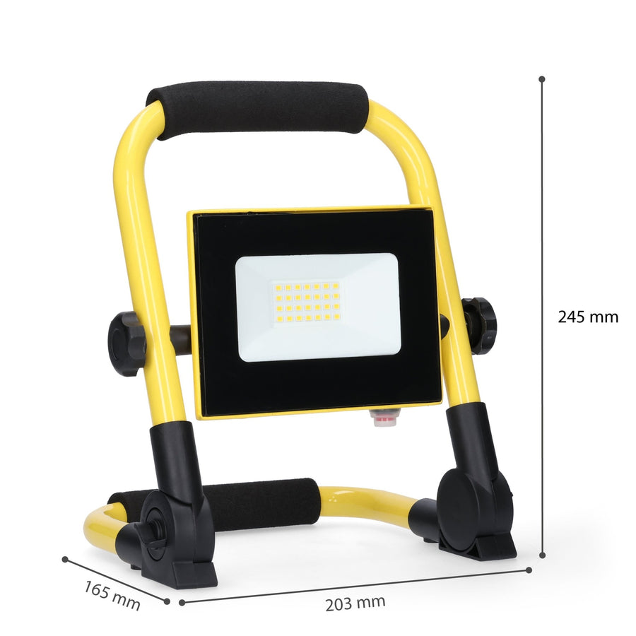 LED's Work Bouwlamp 700 - Inklapbaar & Draaibaar - Stof- en waterbestendig - 10W Werklampen led.gl