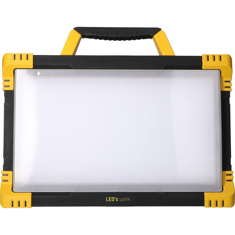 LED's Work Bouwlamp 9200 - 2 extra stopcontacten - 5 meter snoer - IP54 water- en stofbestendig Bouwlampen led.gl