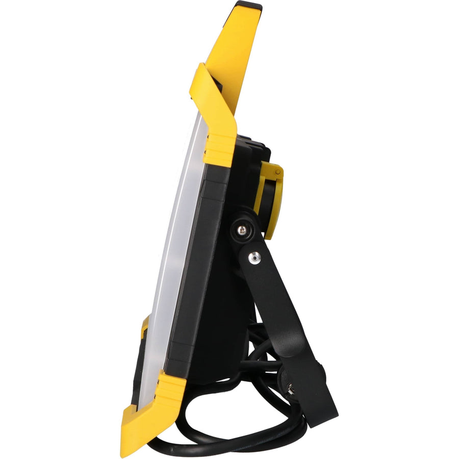 LED's Work Bouwlamp 9200 - 2 extra stopcontacten - 5 meter snoer - IP54 water- en stofbestendig Bouwlampen led.gl