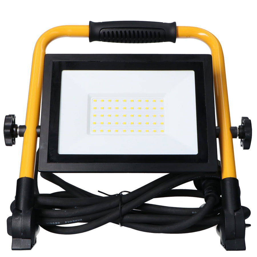 LED's Work Werklamp 4250 - 3 meter snoer - Olie- en zuurbestendige kabel - IP65 waterdicht - 50W Bouwlampen led.gl